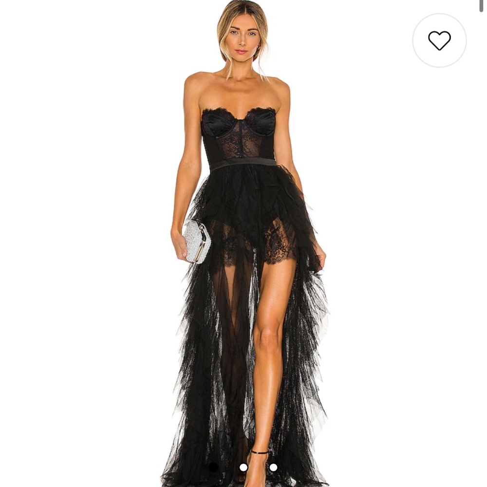 For L&L bustier gown